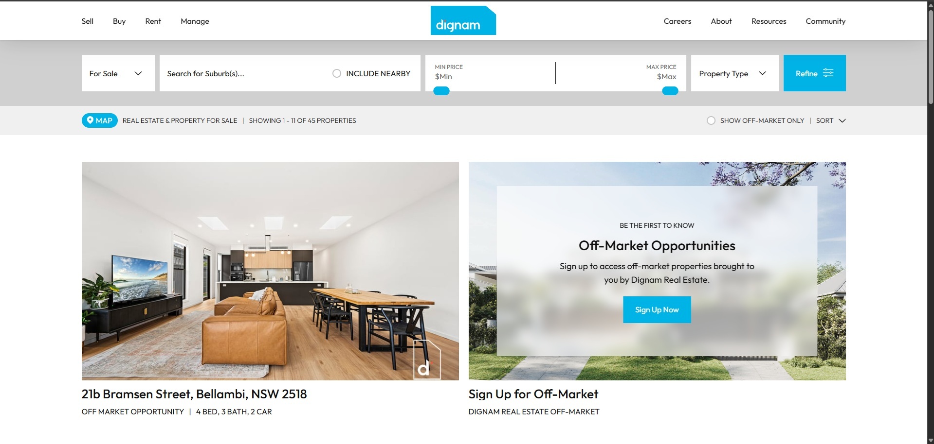Dignam Real Estate project preview